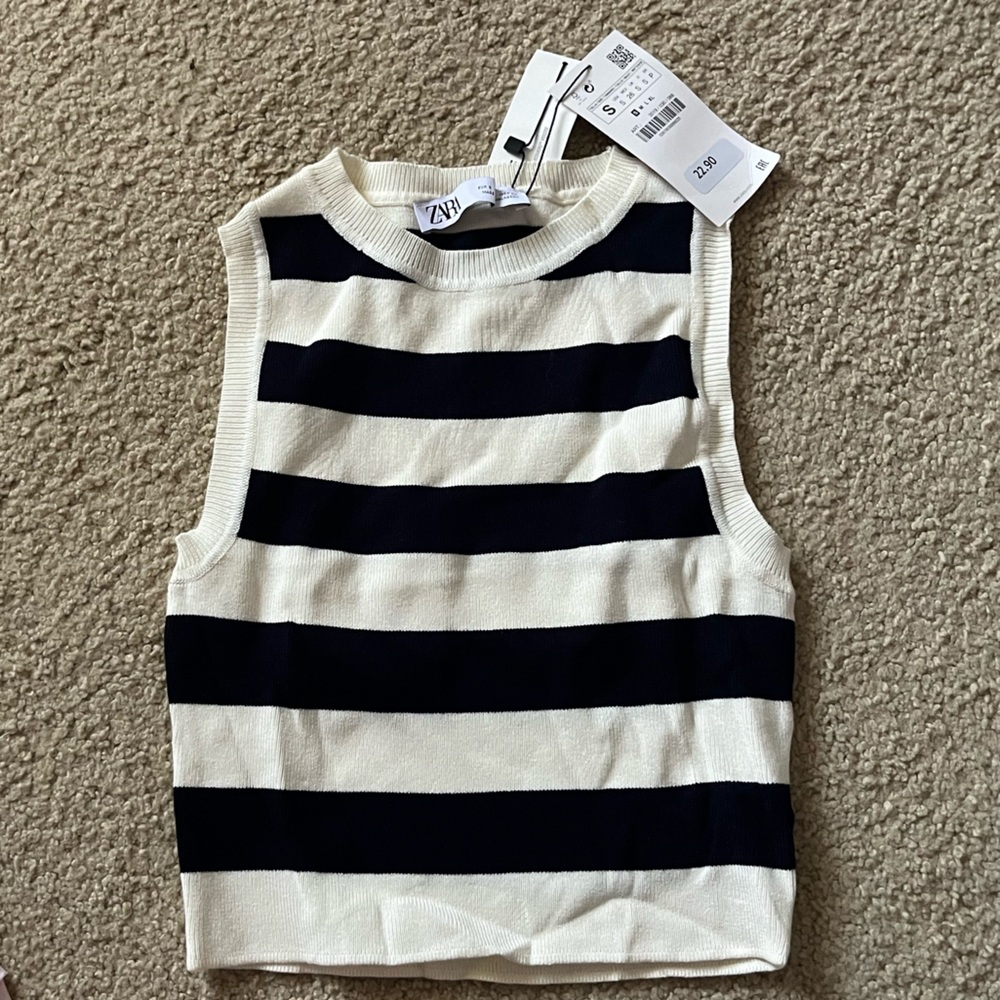 NWT cute Zara striped tank!